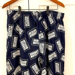 DUNDER MIFFLIN Mens PJ bottoms